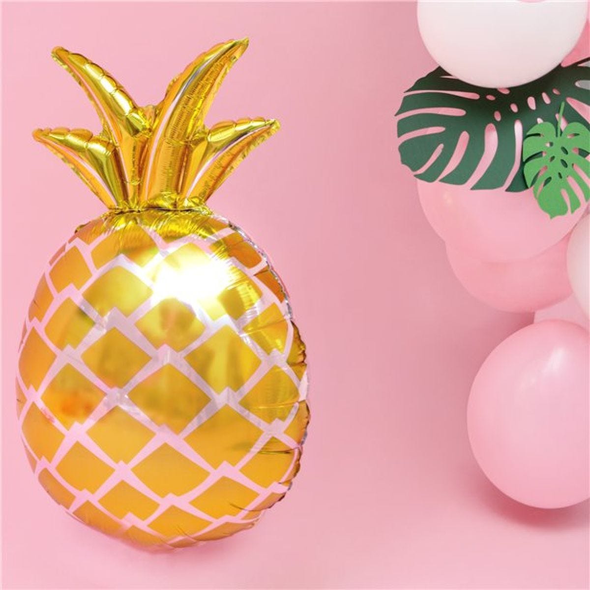 Gold Pineapple Supersize Foil Balloon - 26"