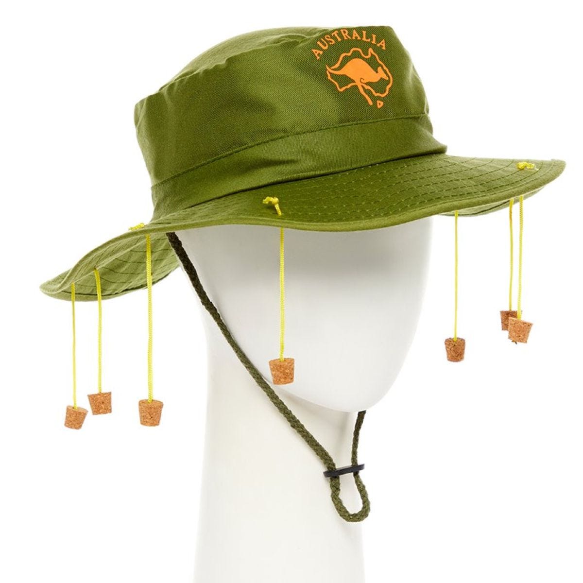 Khaki Australian Hat with Corks