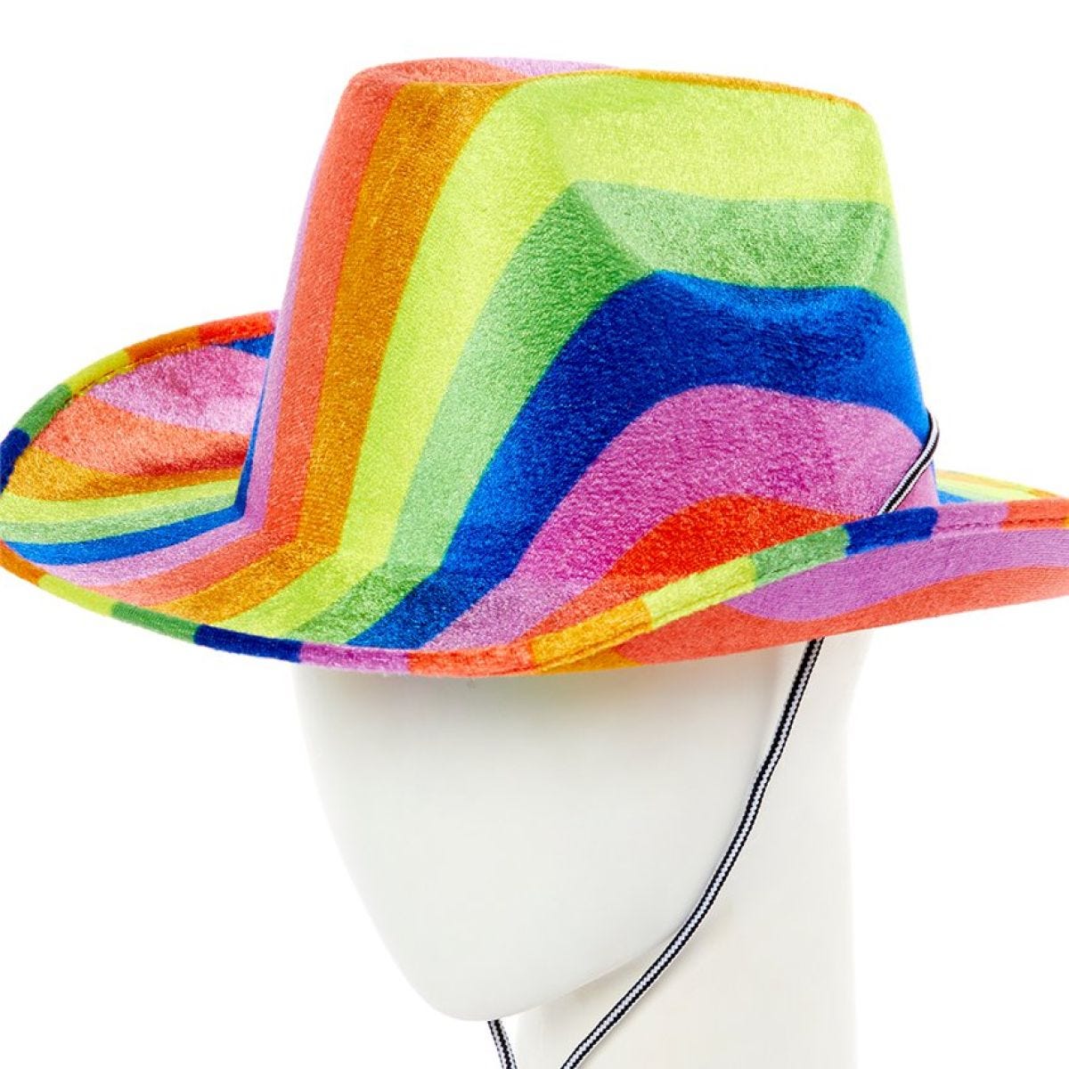 Rainbow Cowboy Hat