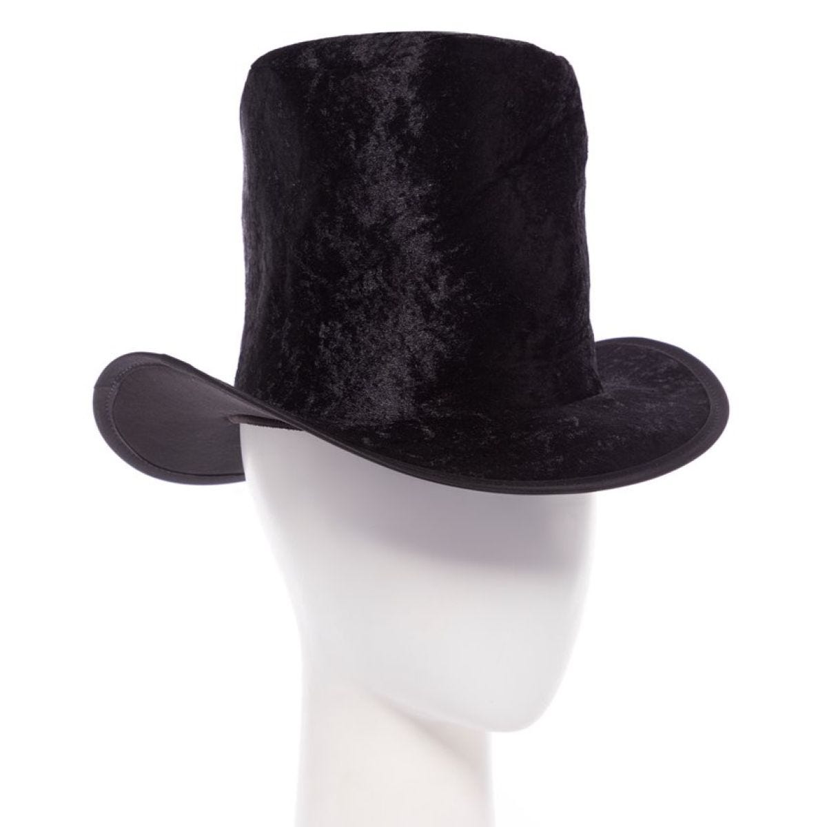 Black Victorian Top Hat - Child