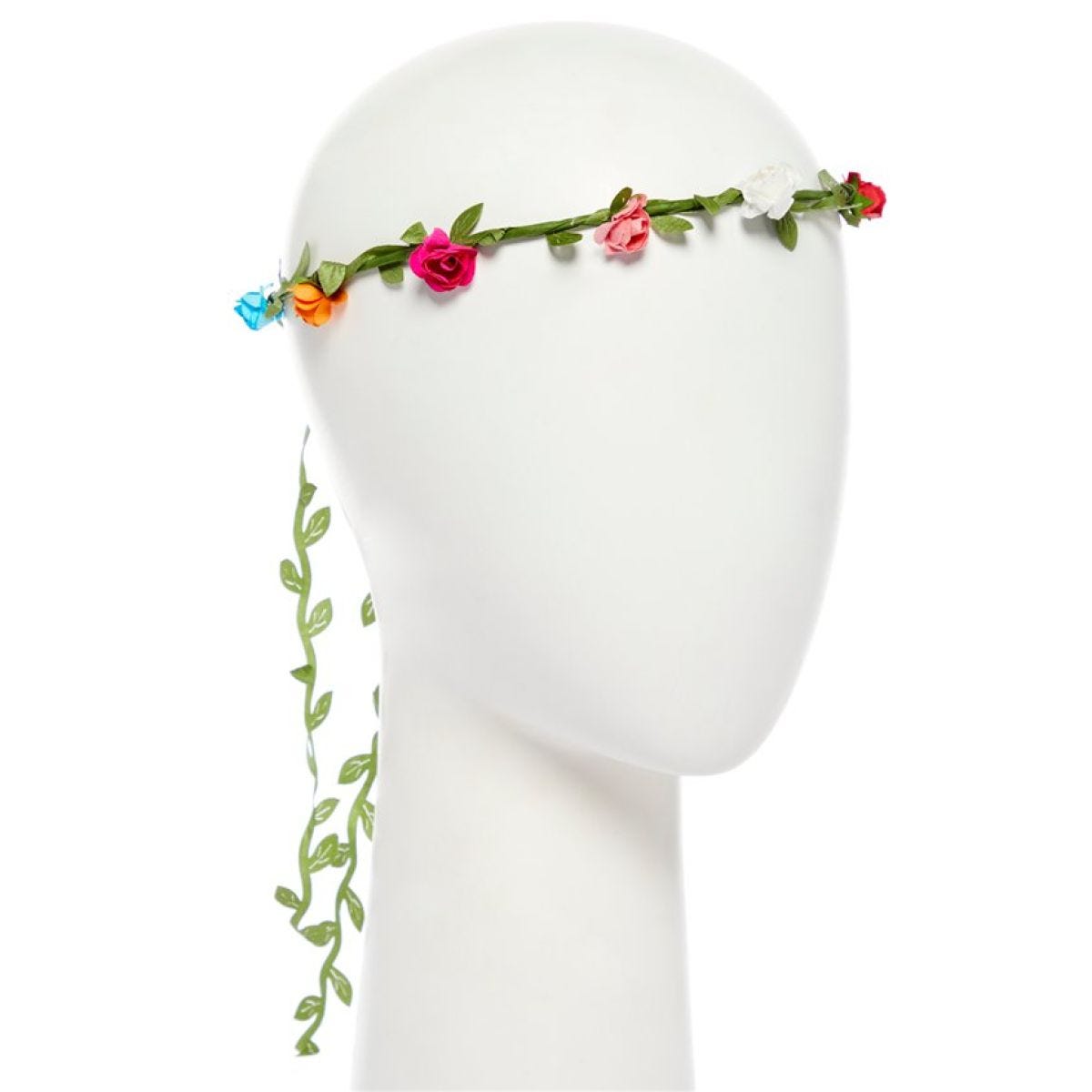 Multicoloured Flower Headband