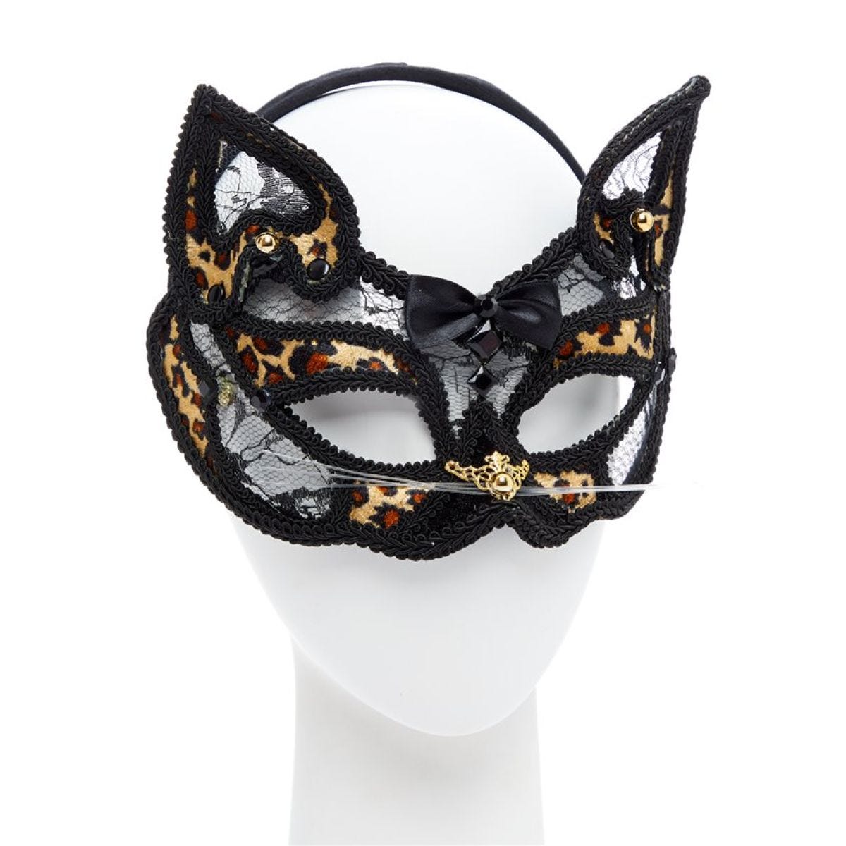 Leopard Masquerade Mask