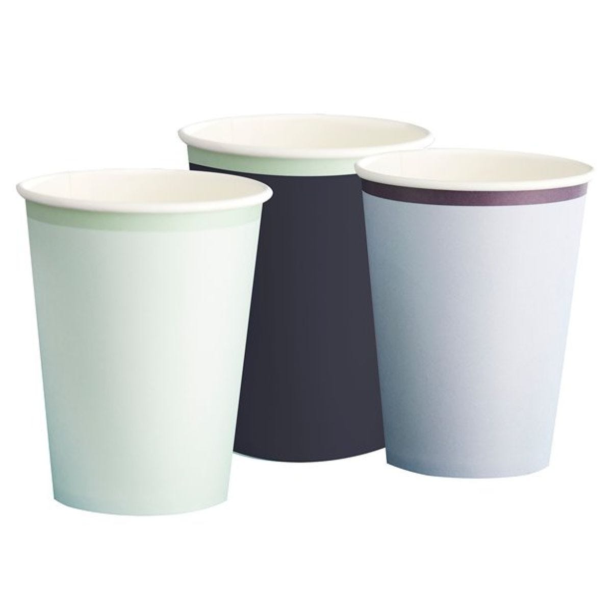 Mix It Up Blue Eco Paper Cups - 266ml (8pk)