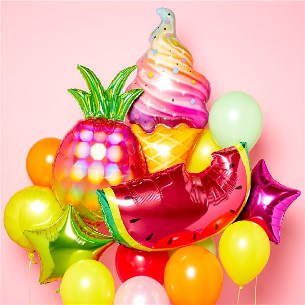 Iridescent Pineapple SuperShape Balloon - 31" Foil