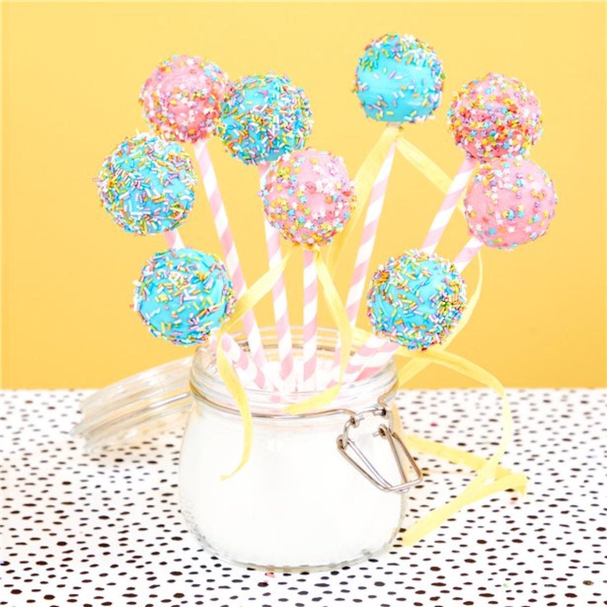 Candy Stripe Cake Pop Sticks