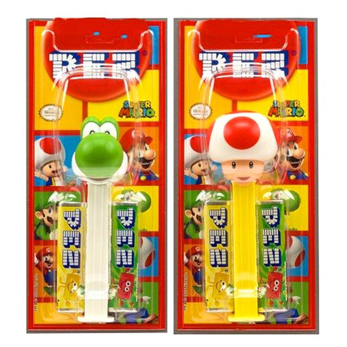 Nintendo PEZ Dispenser & x2 Refills