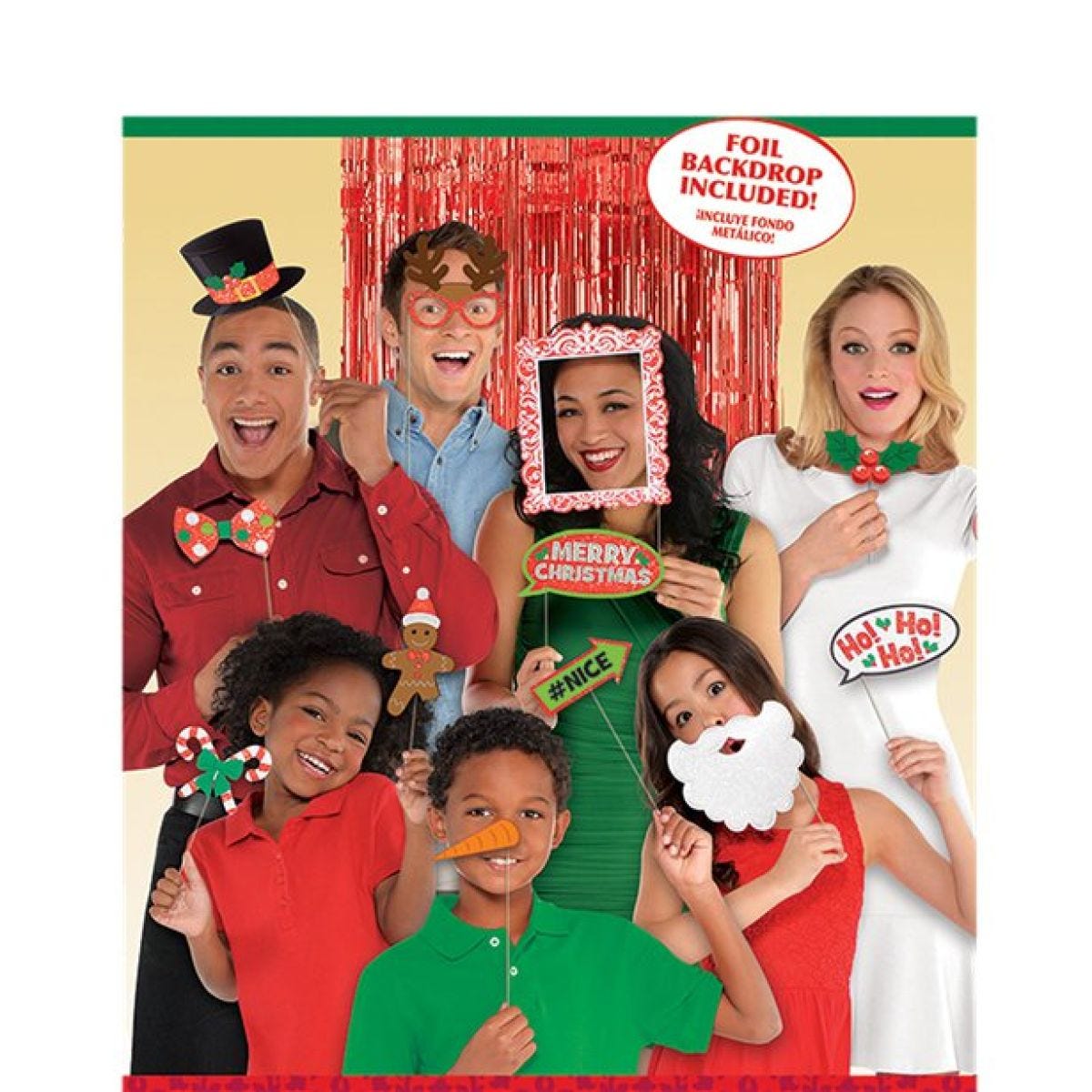 Christmas Photo Booth Props (21pk)