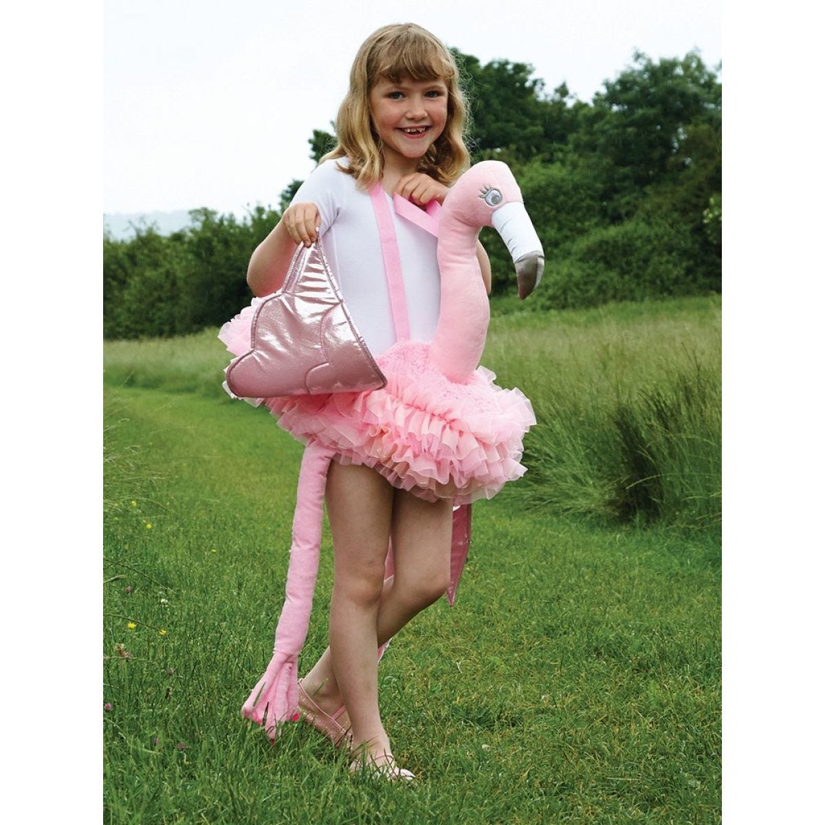 Ride on Flamingo - Child Costume