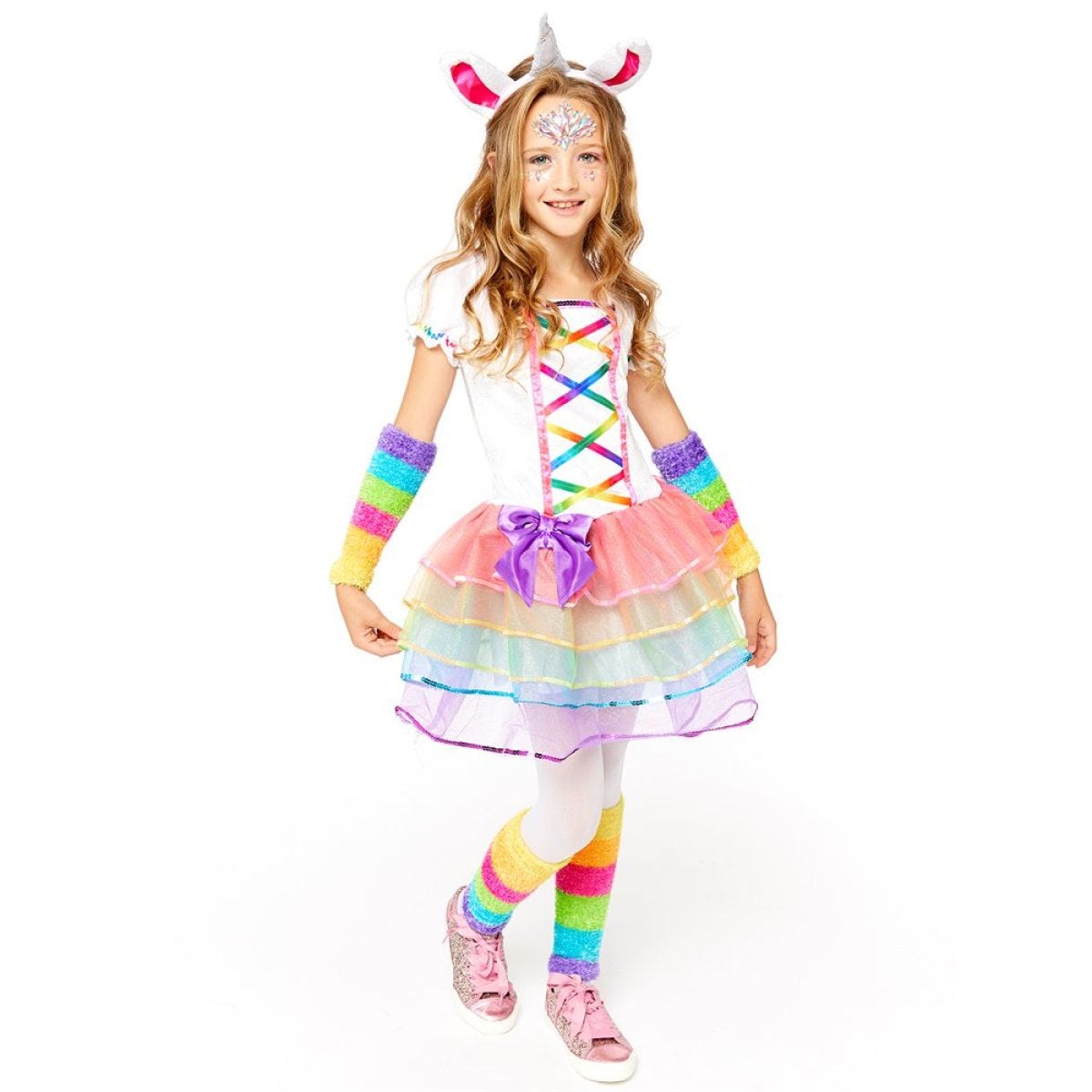 Rainbow Unicorn - Child and Teen Costume