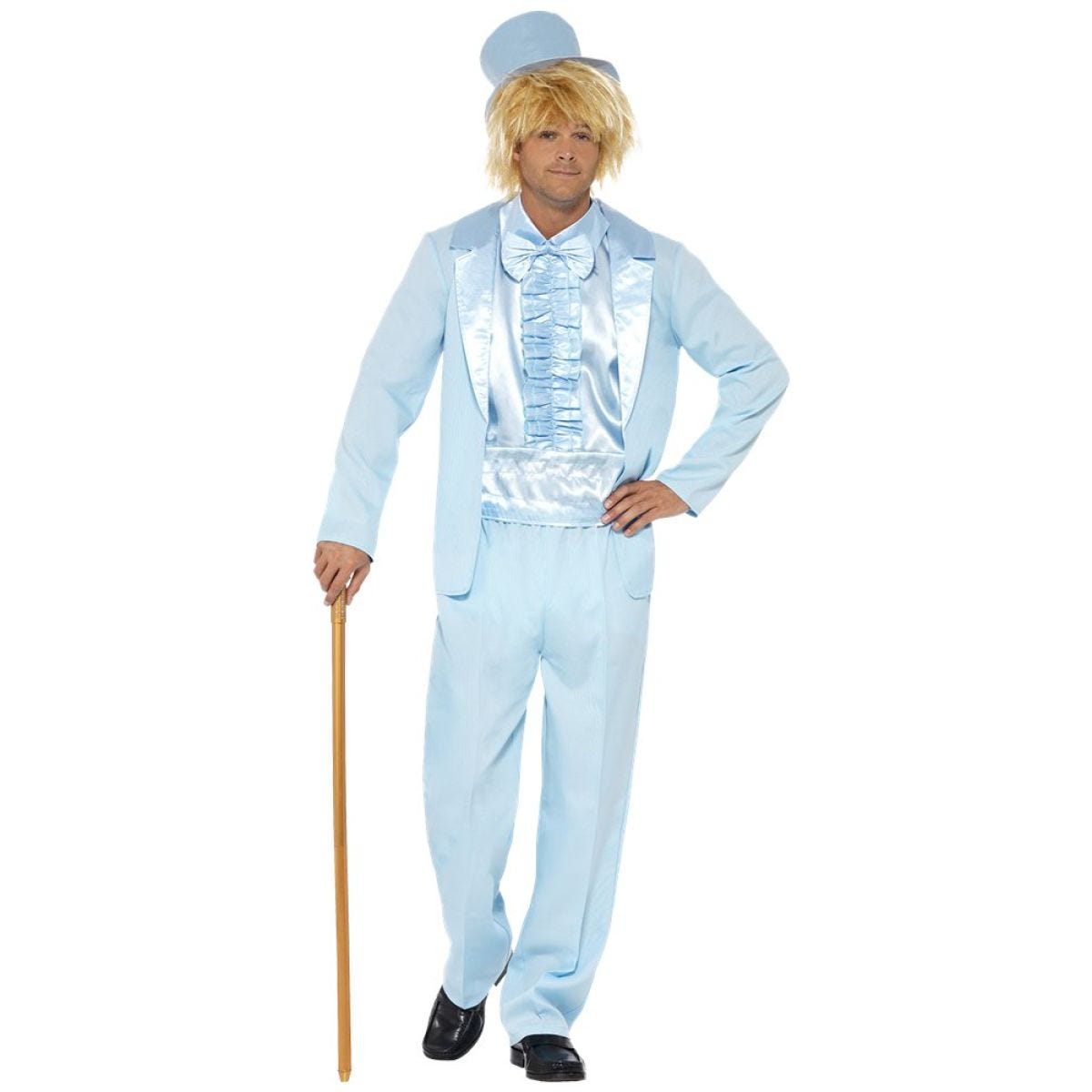 90s Stupid Tuxedo Blue - Adult Costume
