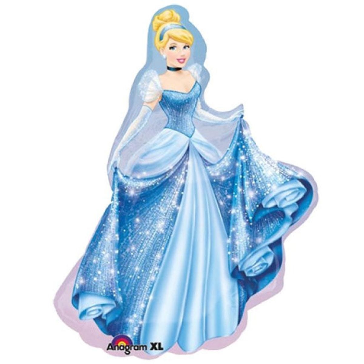 Cinderella SuperShape Balloon - 33" Foil