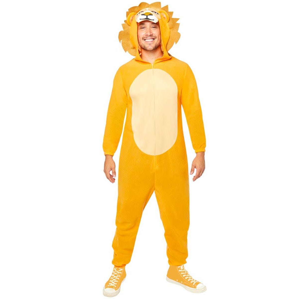 Lion Onesie - Adult Costume
