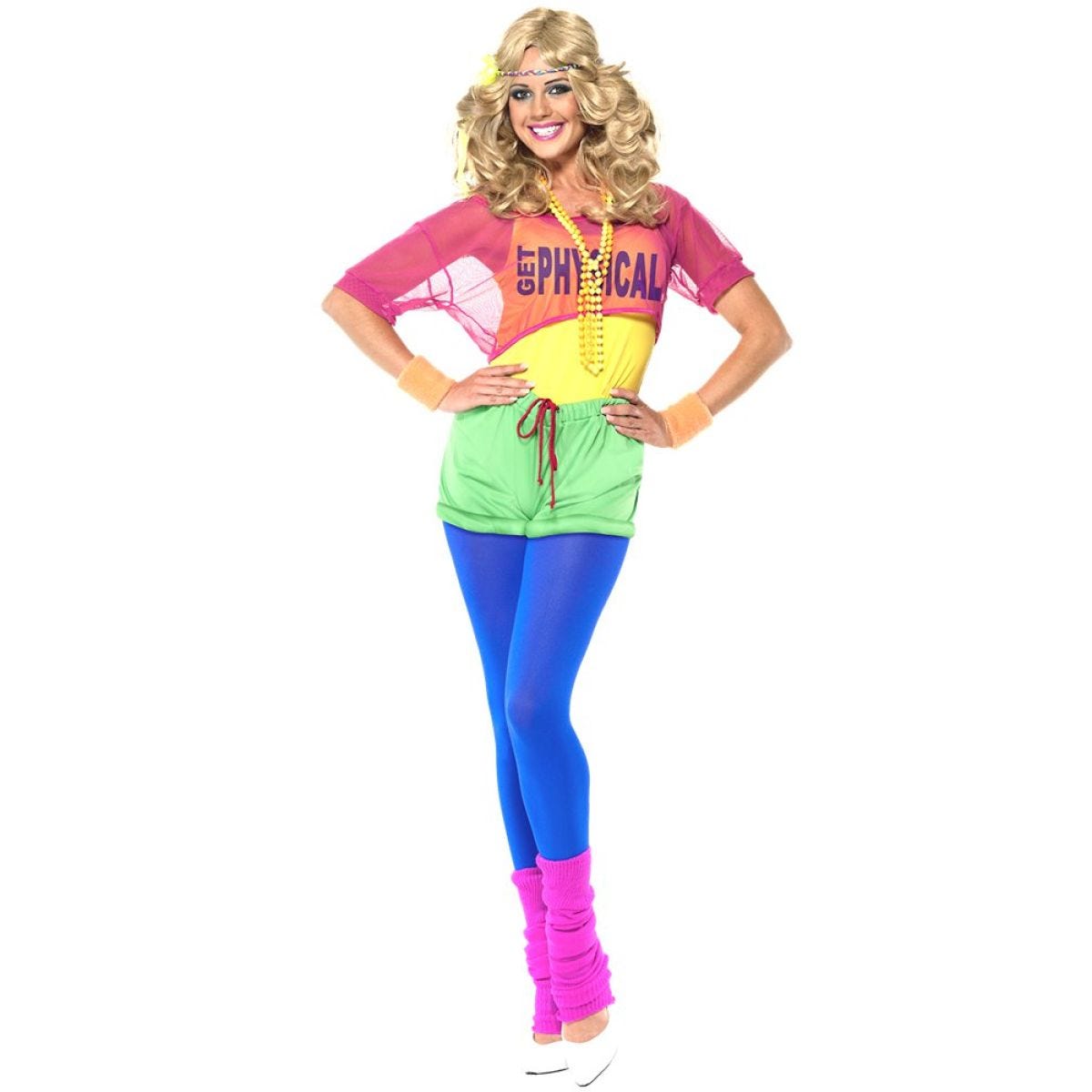 Get Physical 80s Girl - Adult Costume