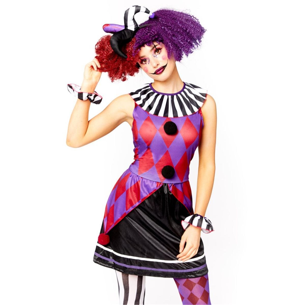 Harlequin Heartbreaker - Adult Costume