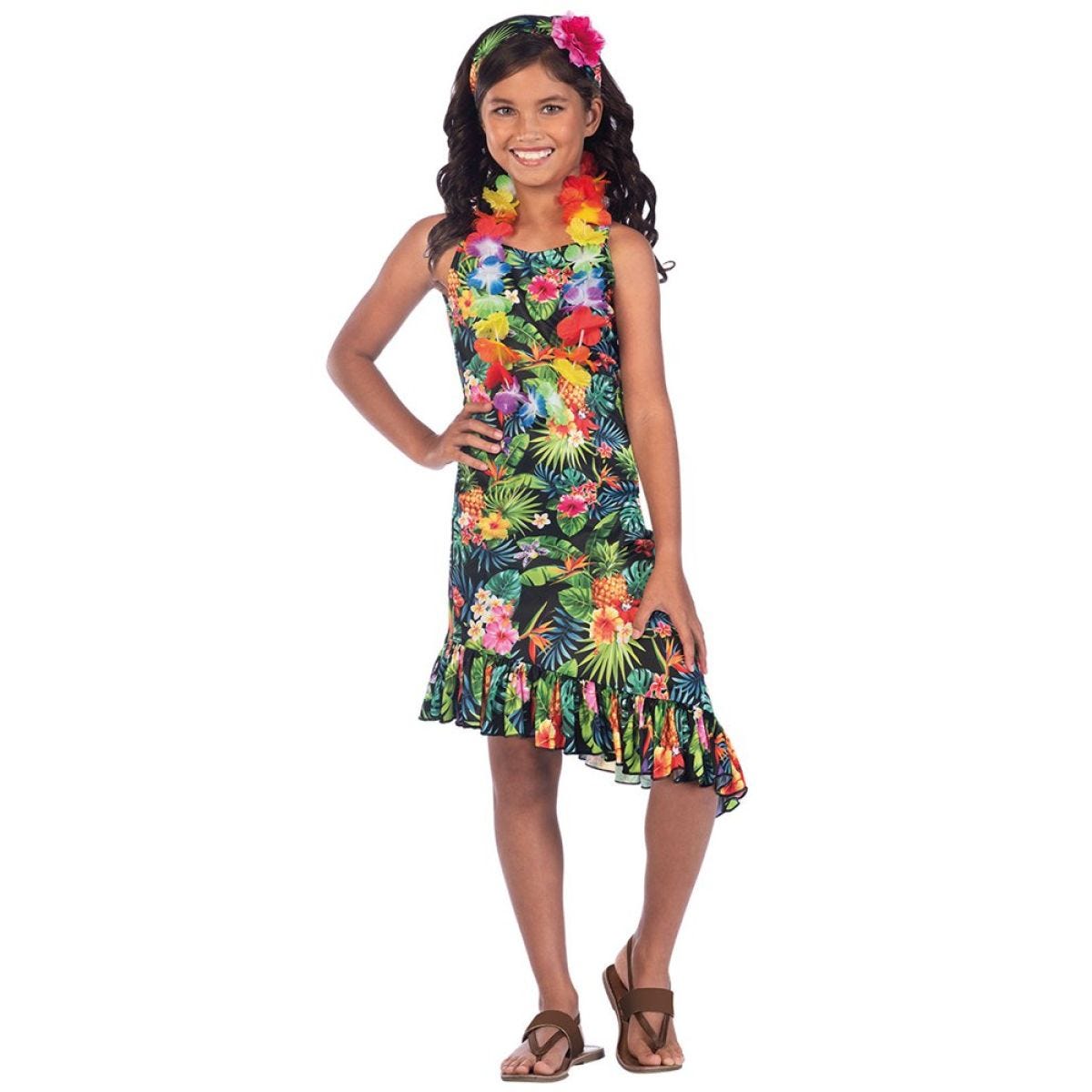 Tropical Hawaiian Dress - Child Costume