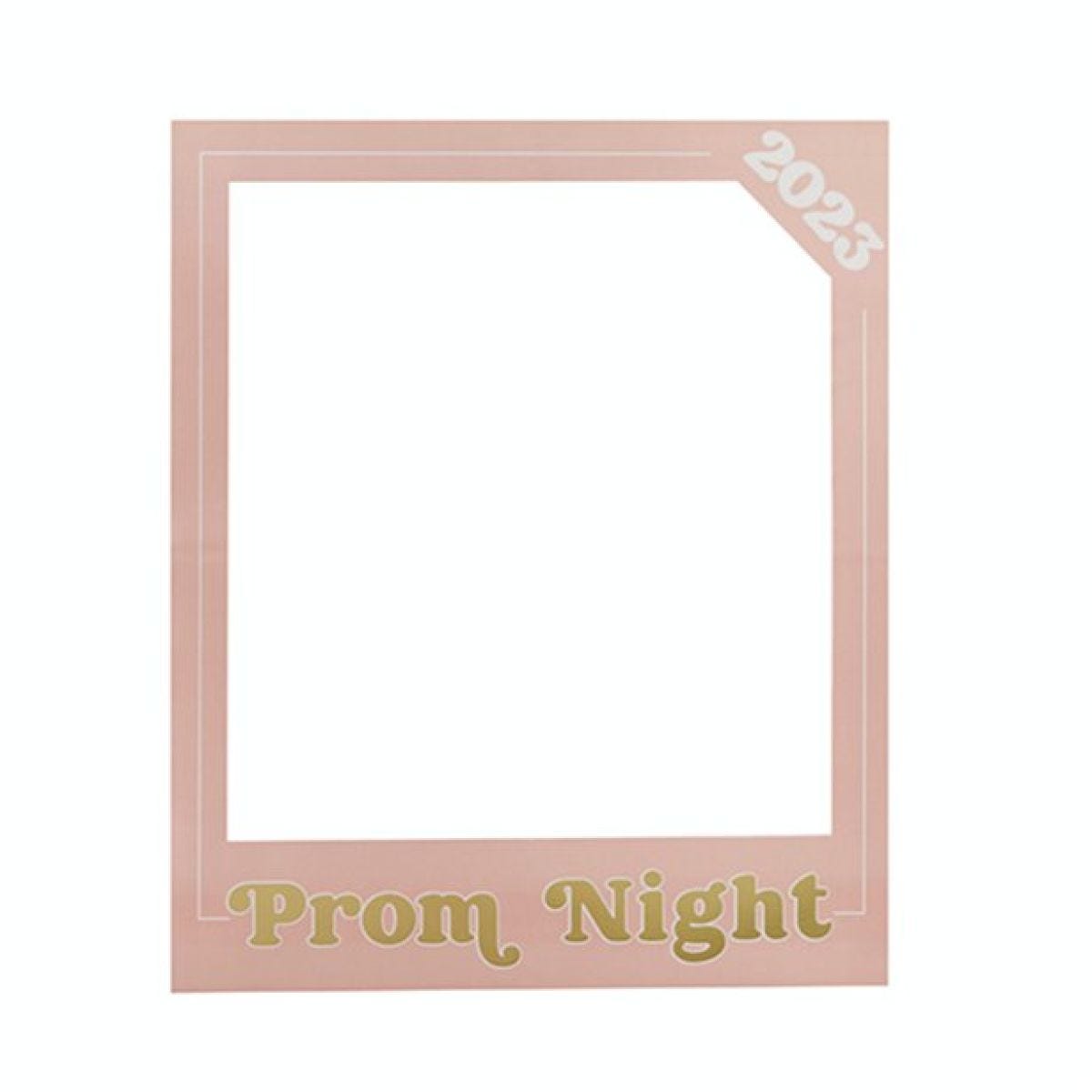Prom Customisable Year Selfie Photo Booth Frame