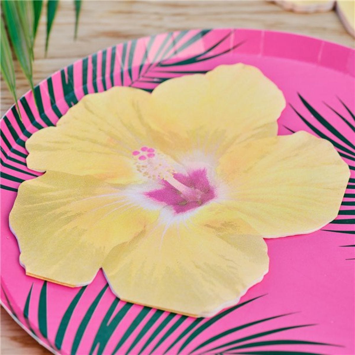 Tiki Tropics Flower Paper Napkins