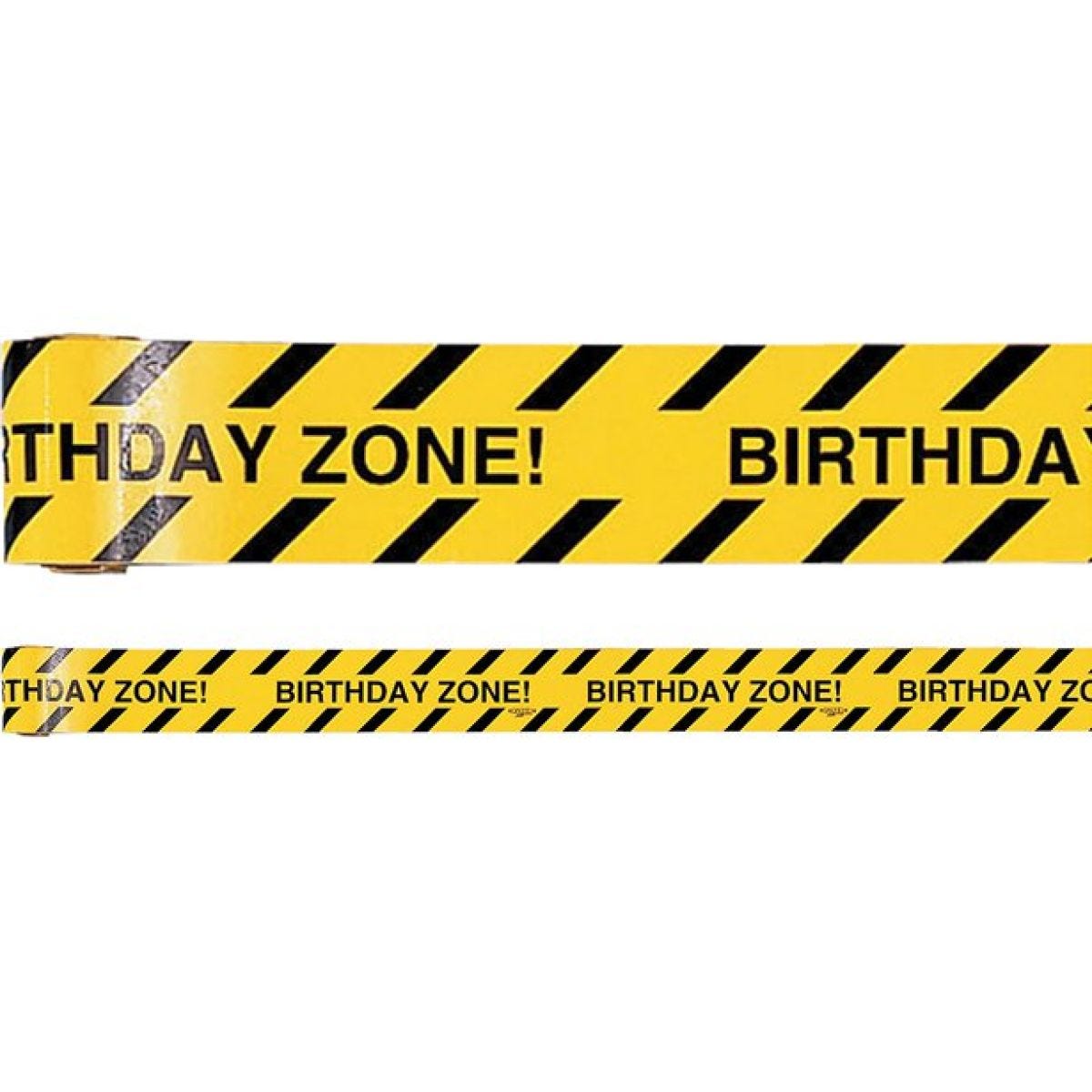 Construction Party Tape - 7.6cm x 13m