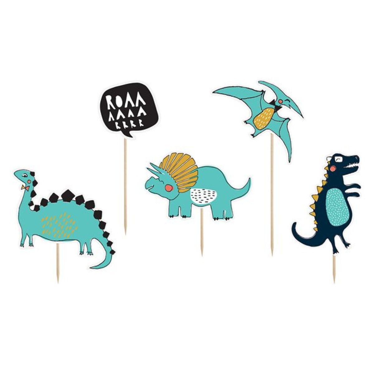 Dinosaur Cake Toppers