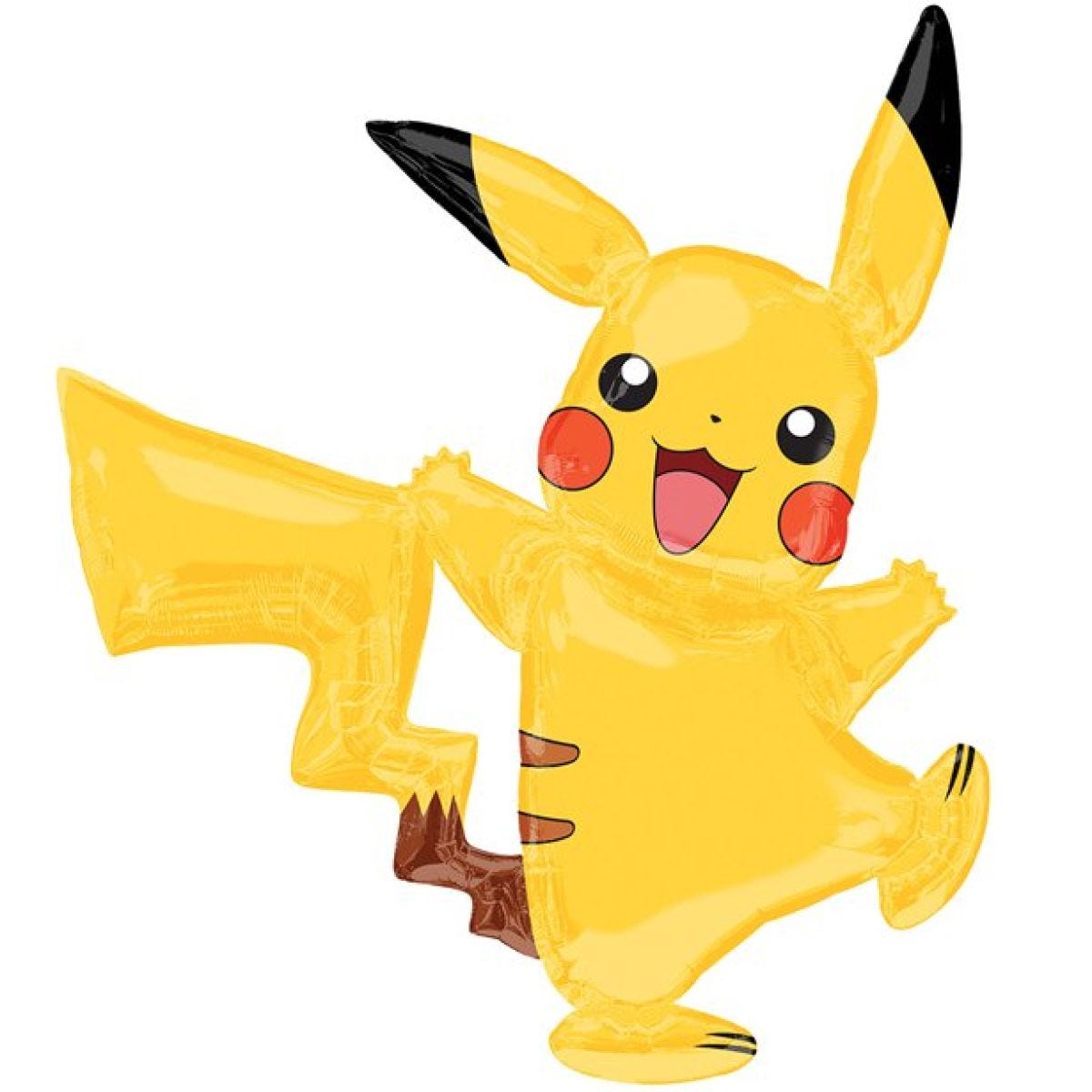 Pikachu Giant Foil Airwalker Balloon - 55" x 52"