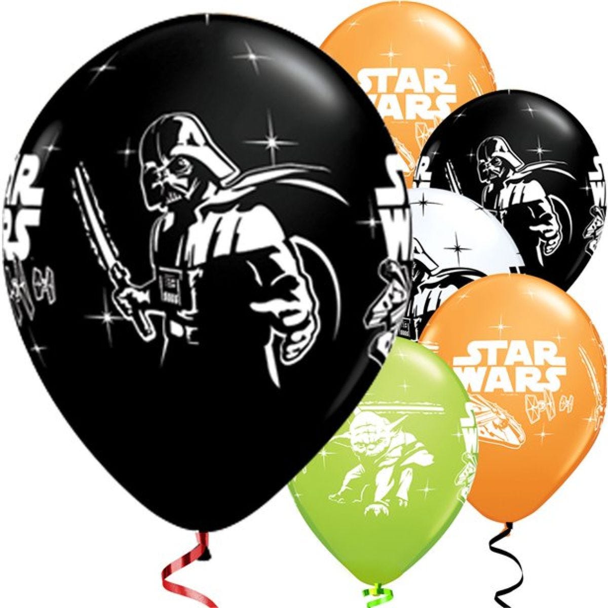 Star Wars Balloons - 12&apos;&apos; Latex - 6 pack