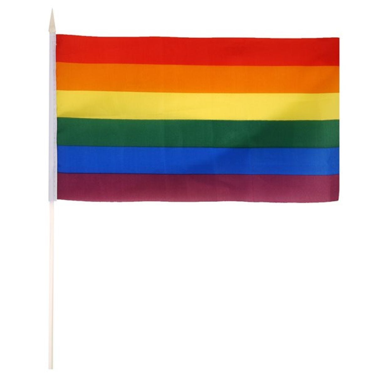 Pride Hand Waving Flag