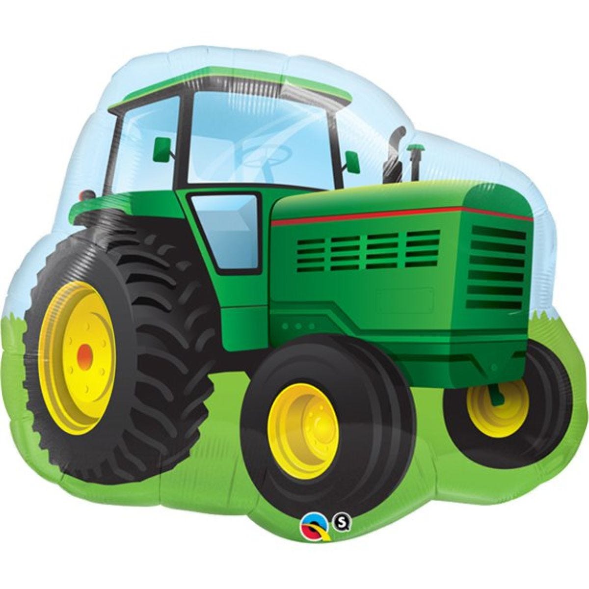 Birthday Farm Tractor Supersize Balloon - 34" Foil