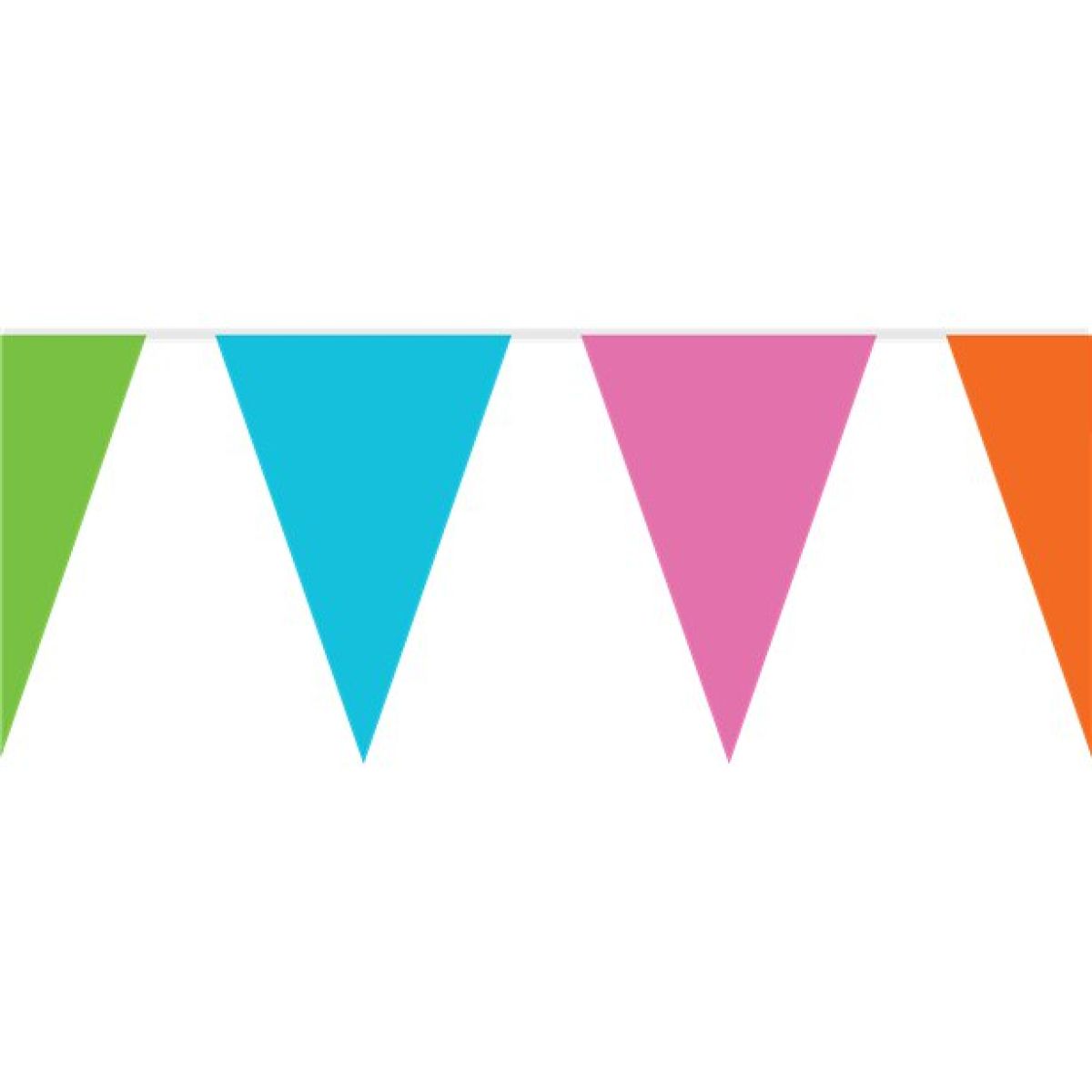 Pastel Plastic Bunting - 10m