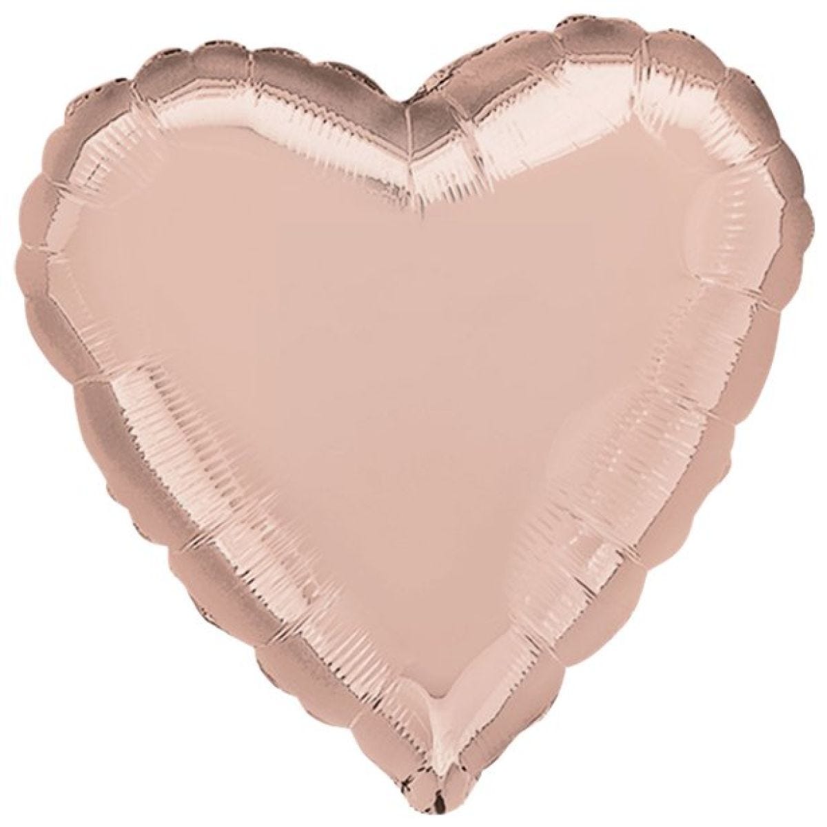 Rose Gold 18" Heart Foil Balloon