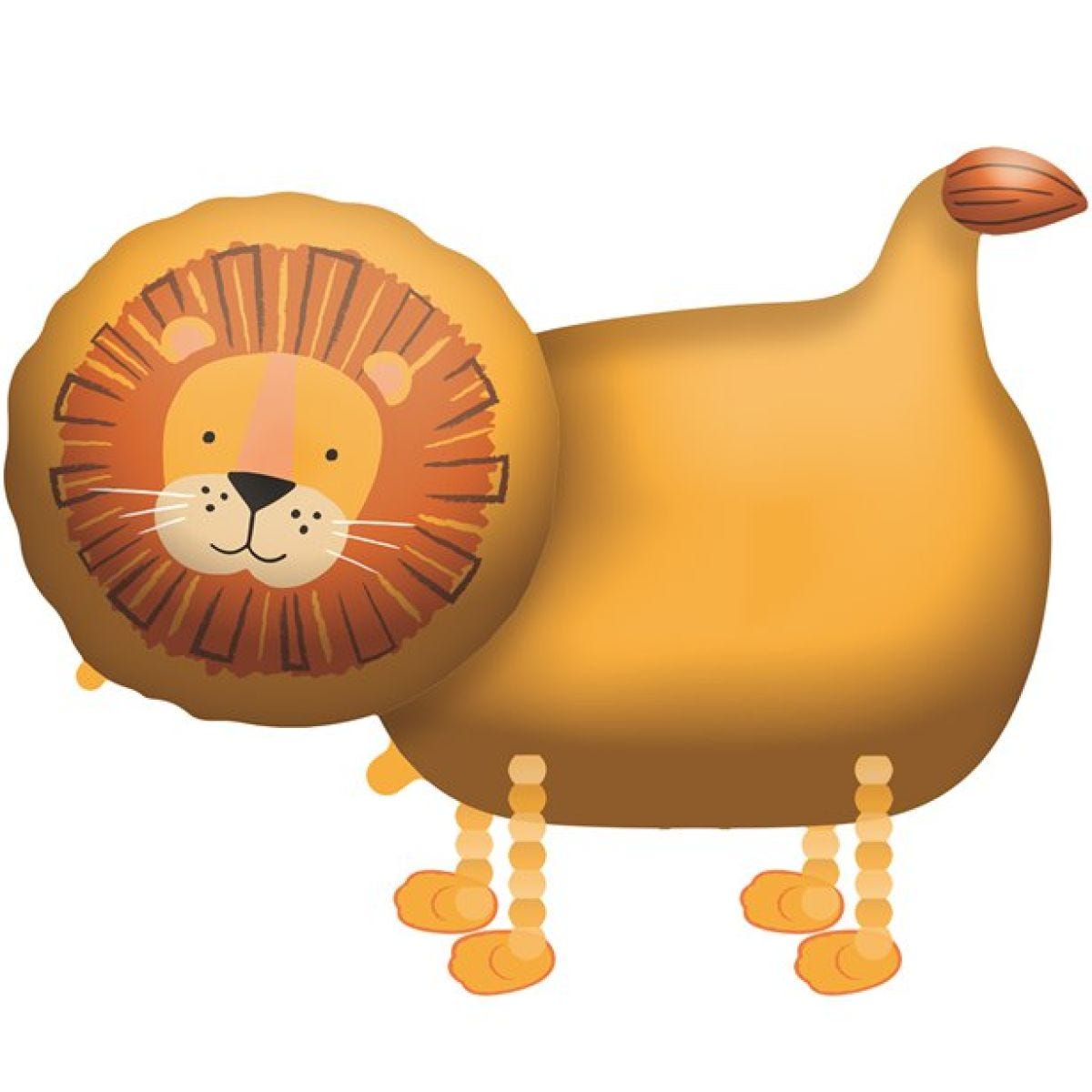 Lion Walking Balloon Buddies - 59cm x 96cm