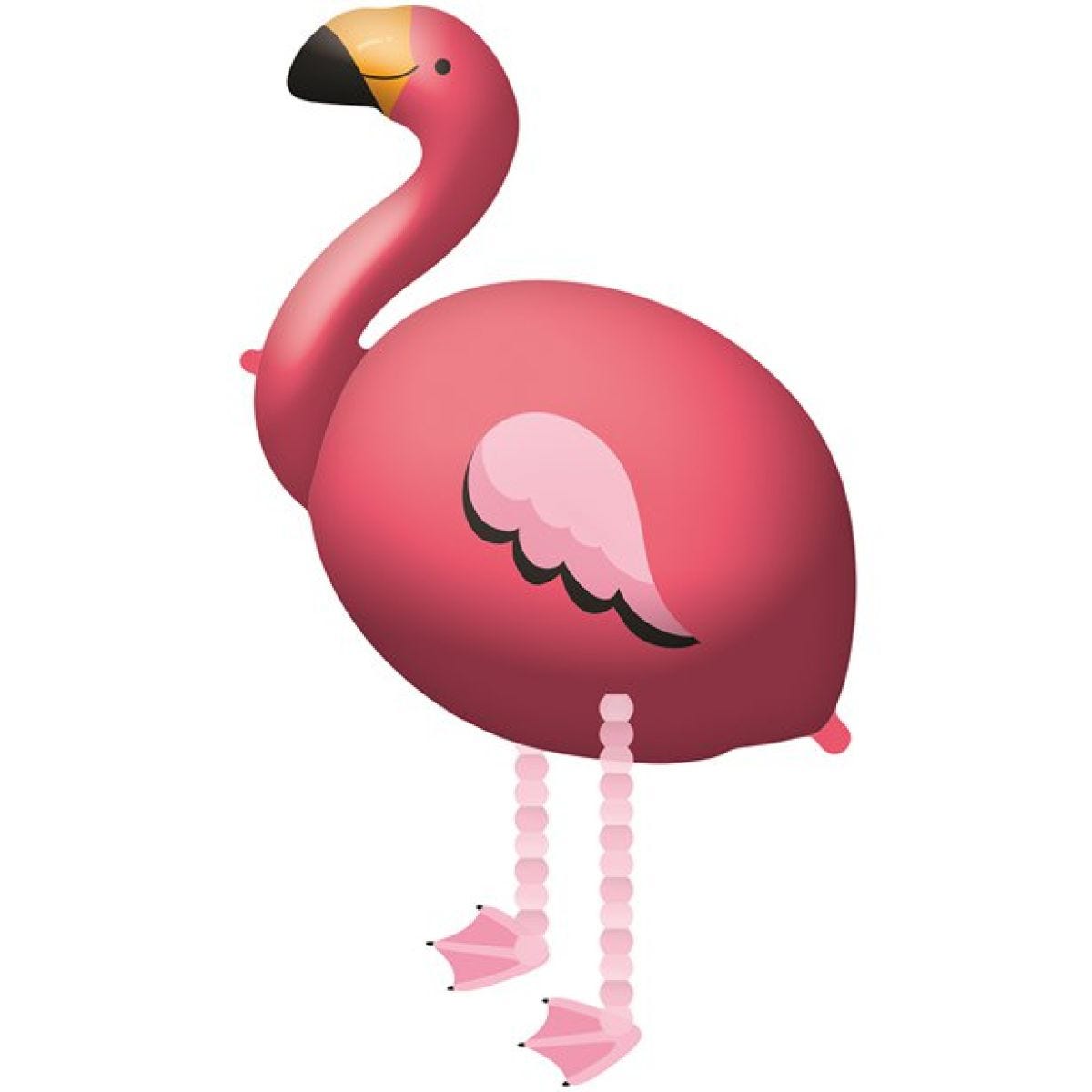 Flamingo Walking Balloon Buddies - 83cm x 71cm