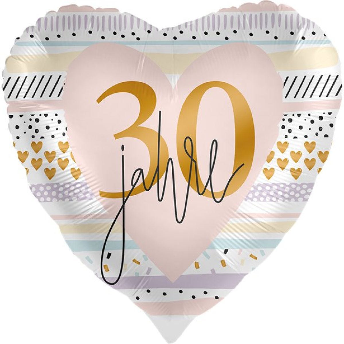 30th Blush Balloon - 18" Foil