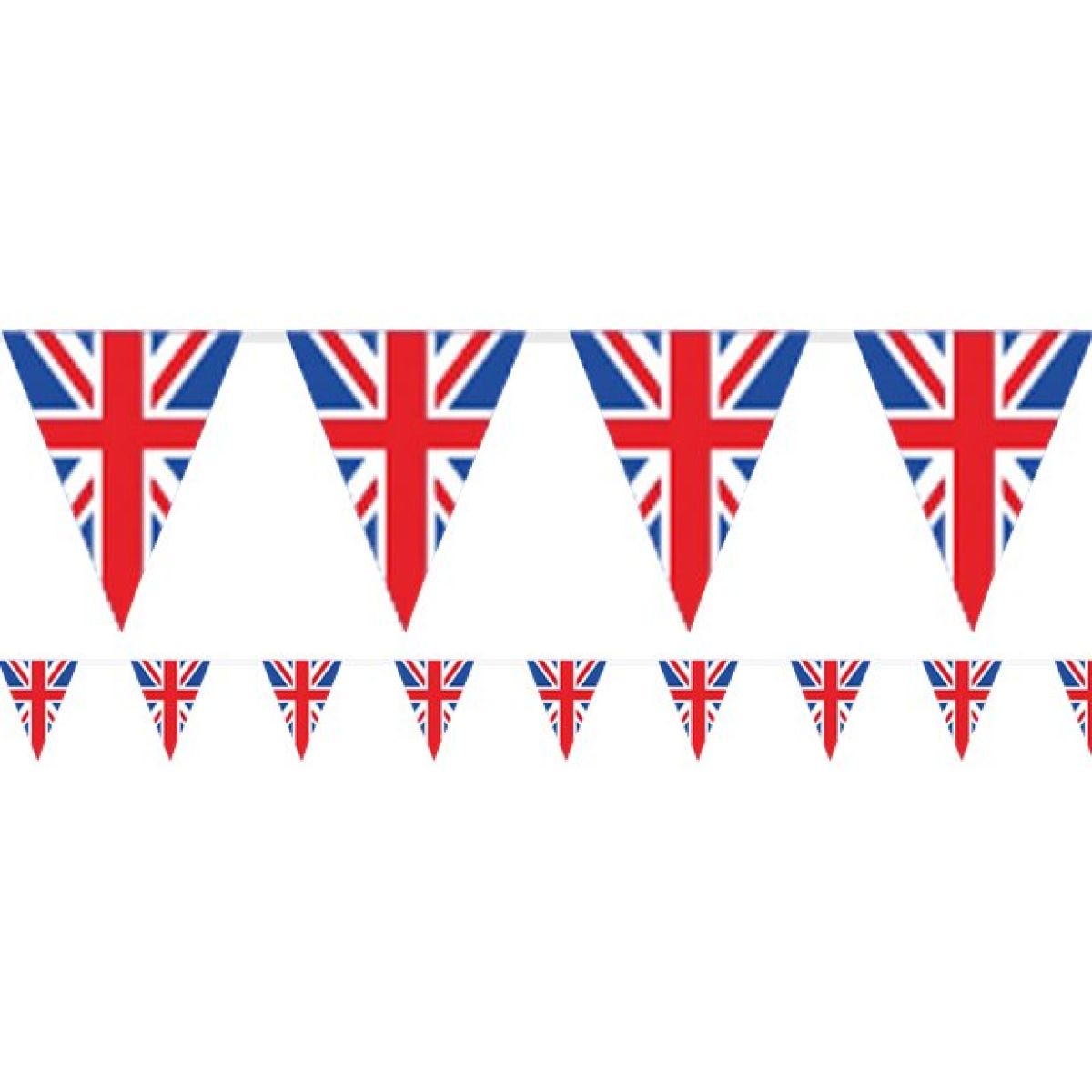 Union Jack Pennant Bunting - 10m