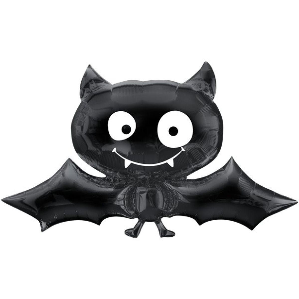 Black Bat SuperShape Balloon - 24" x 41" Foil