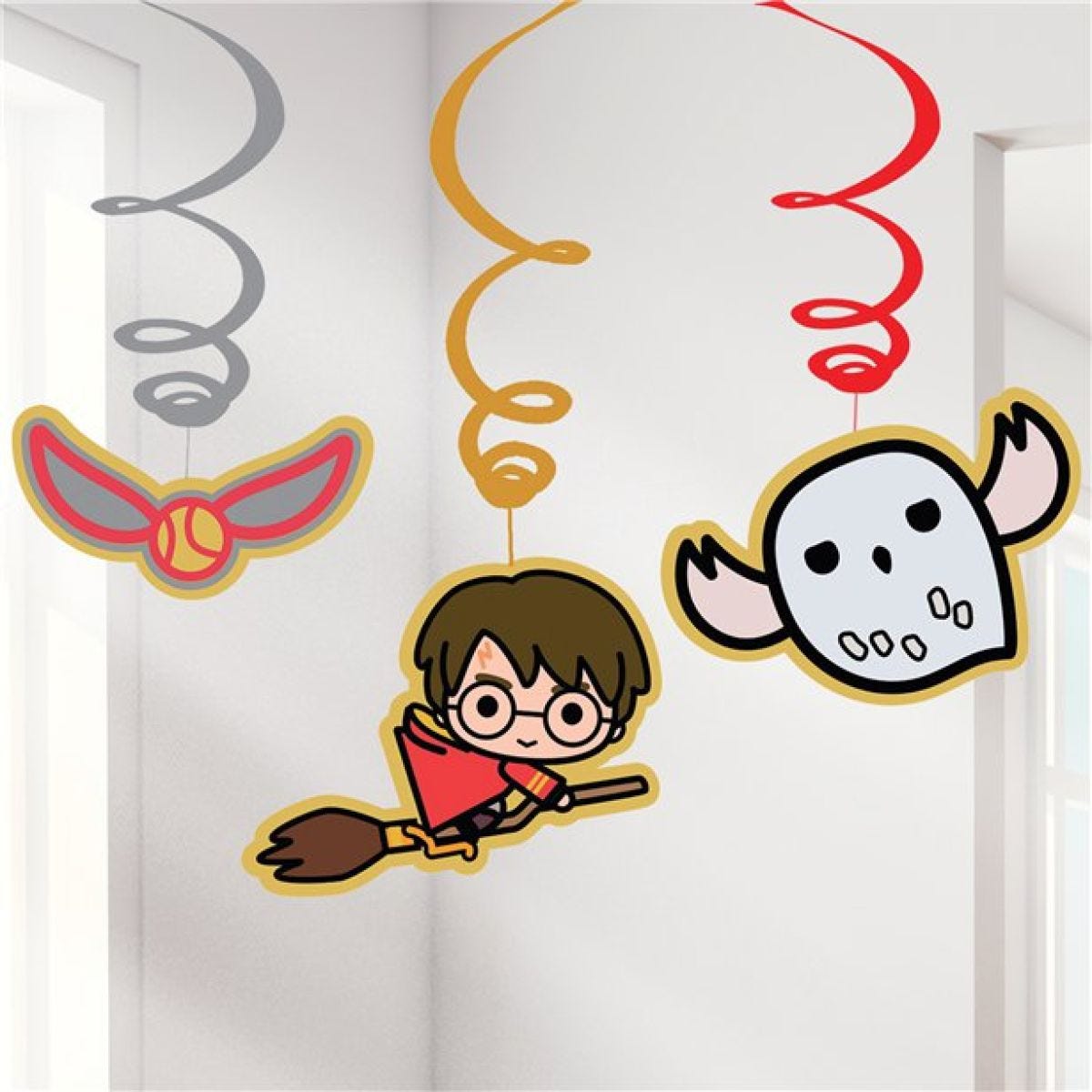 Harry Potter Hanging Swirls (6pk)