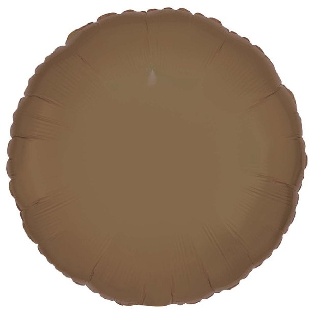 Silk Lustre Truffle Round Foil Unpackaged - 18"