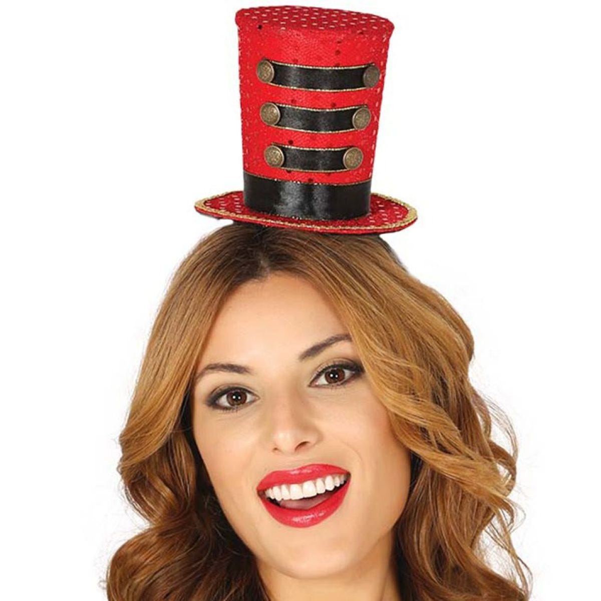 Mini Ringmaster Top Hat on Headband