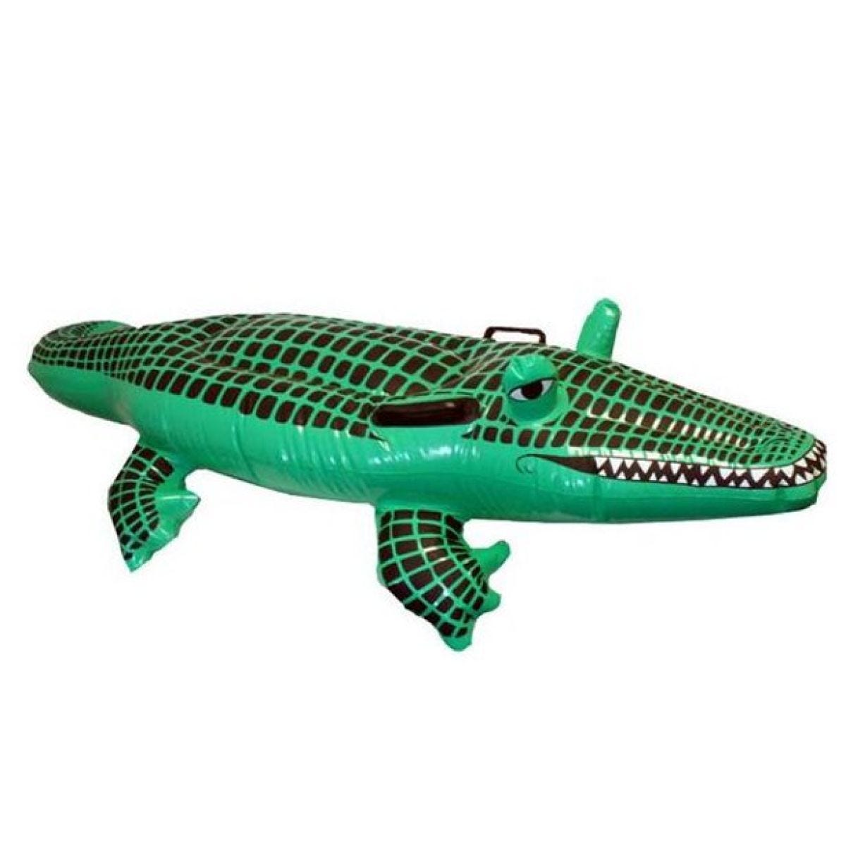 Inflatable Crocodile Swimming Pool Float - 1.5m