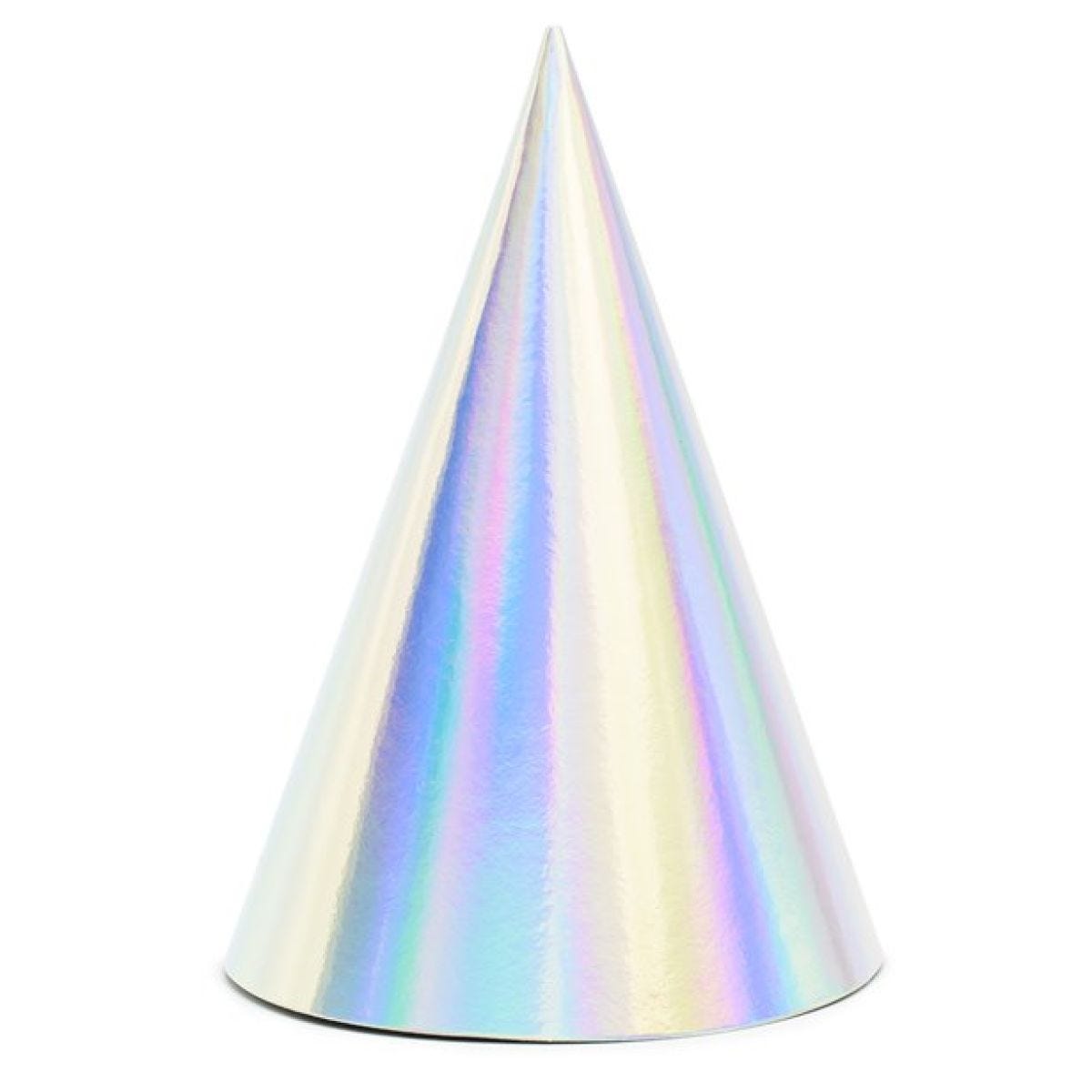 Iridescent Party Hats (6pk)