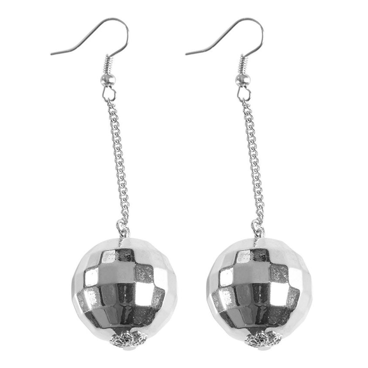 70&apos;s Disco Ball Earrings