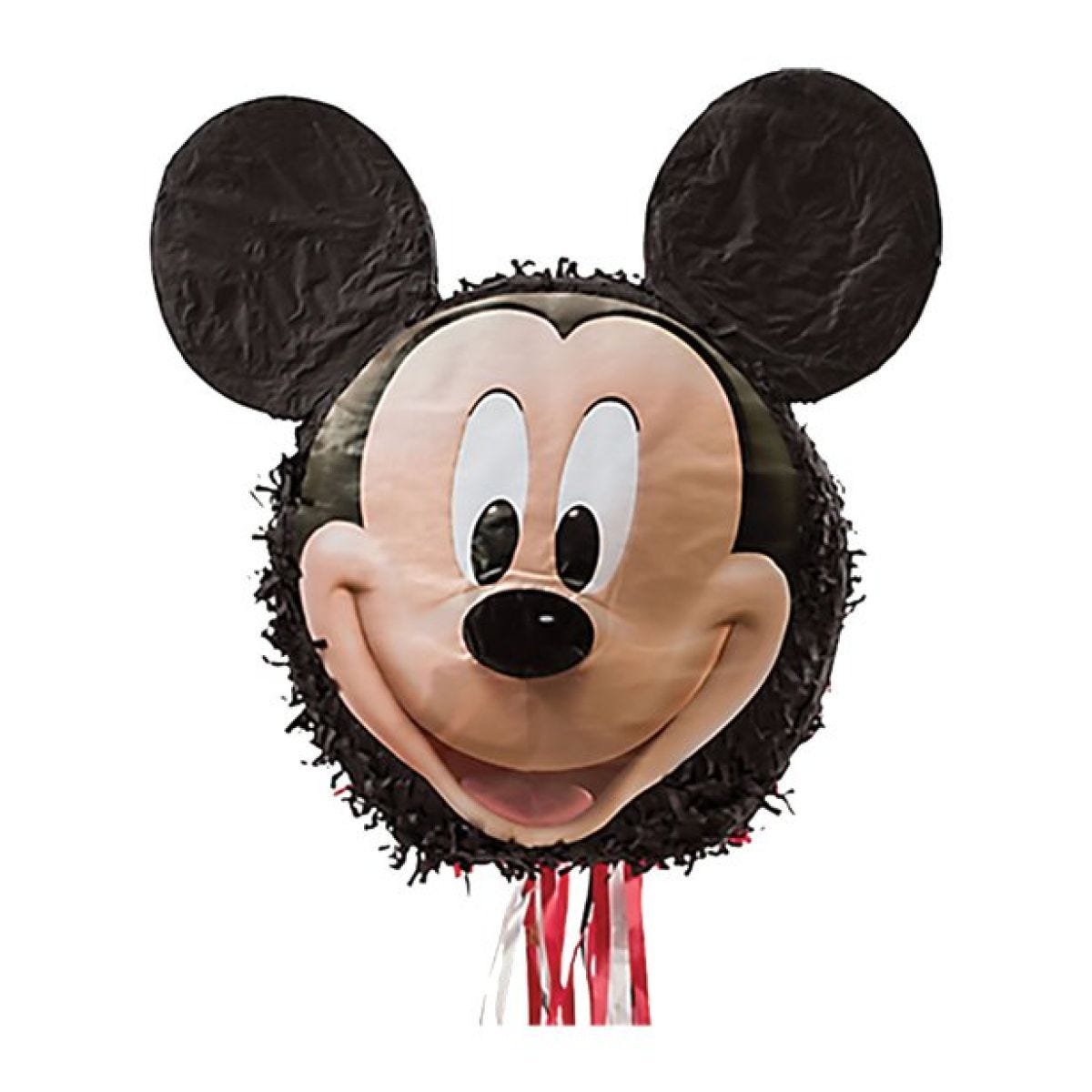 Disney Mickey Mouse Pull Piñata - 50cm x 24cm