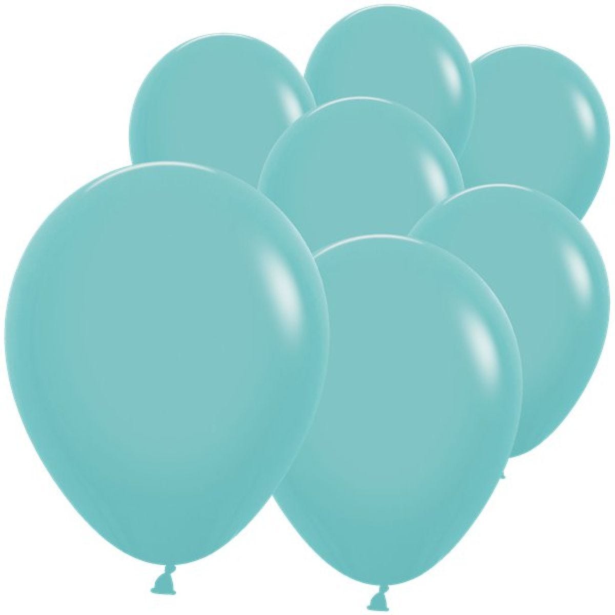 Fashion Aquamarine Sempertex Latex Balloons - 5"