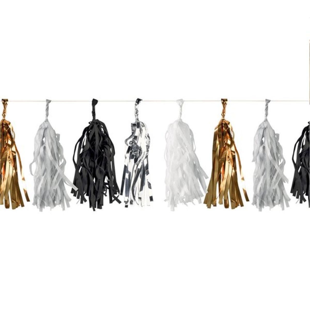 Metallic Tassel Garland - 3m