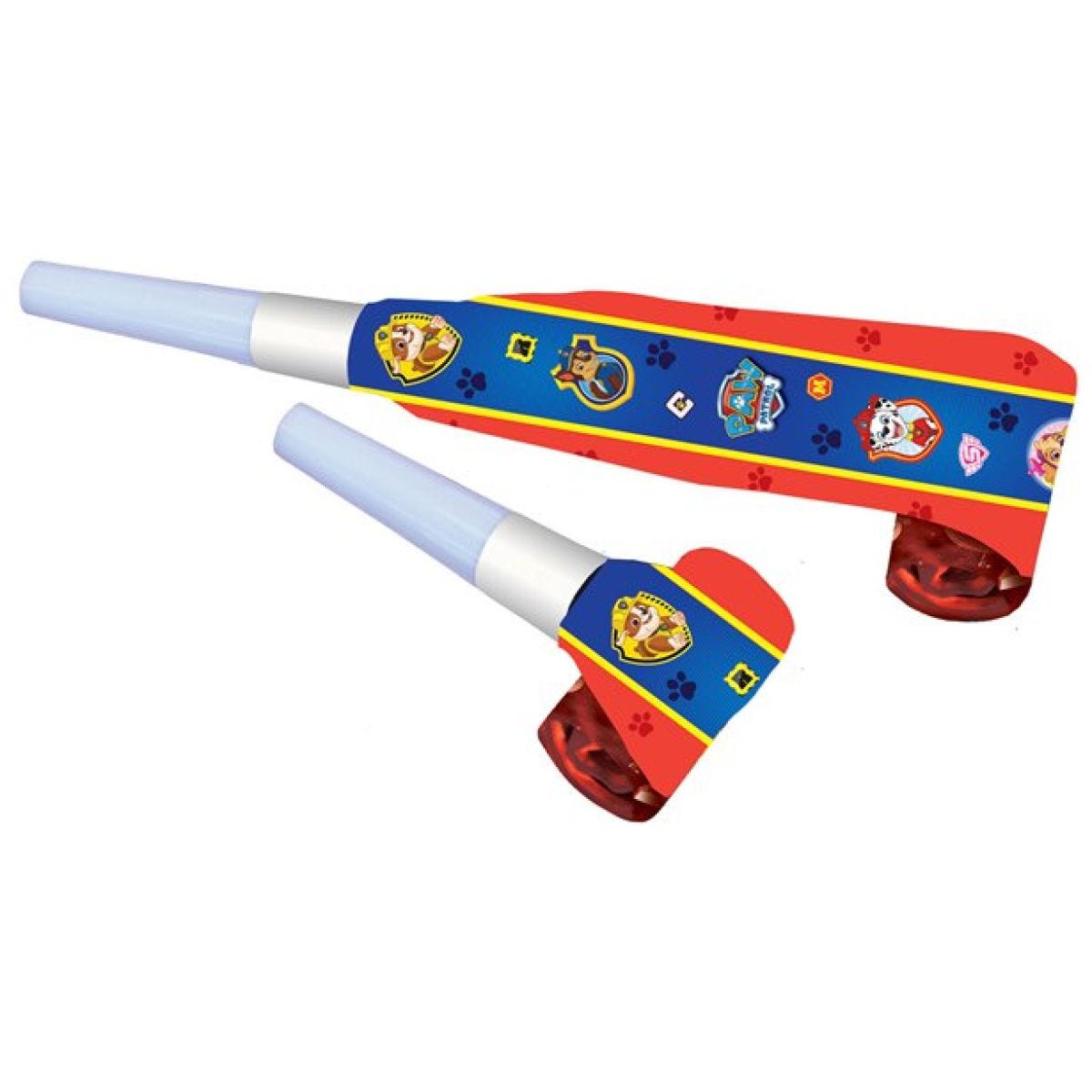 Paw Patrol Paper Party Blowers (8pk)
