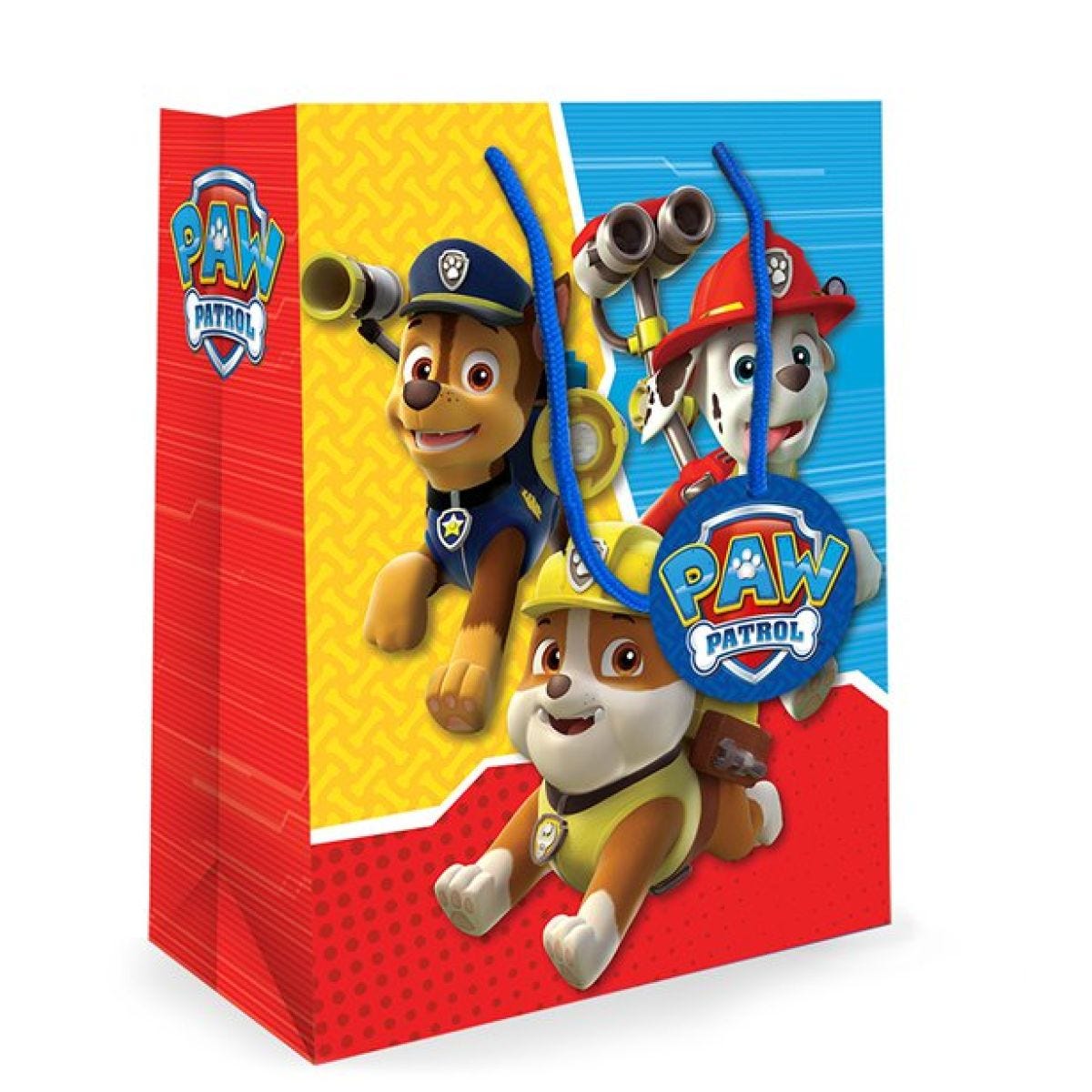 Paw Patrol Medium Gift Bag - 26cm x 33cm