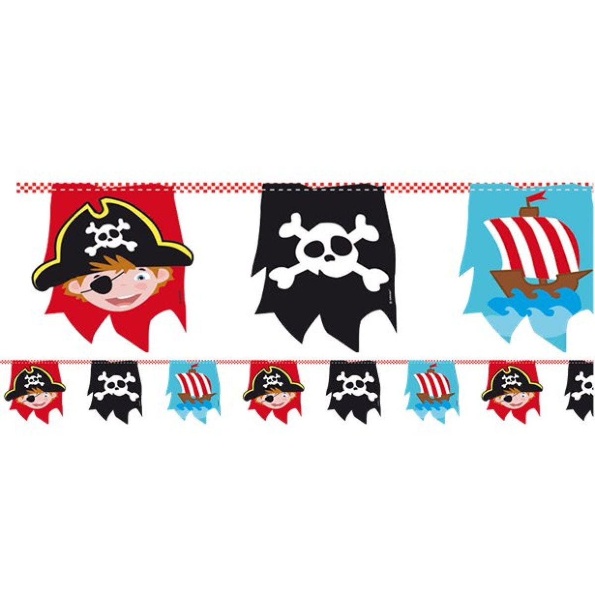 Captain Pirate Bunting - 4m