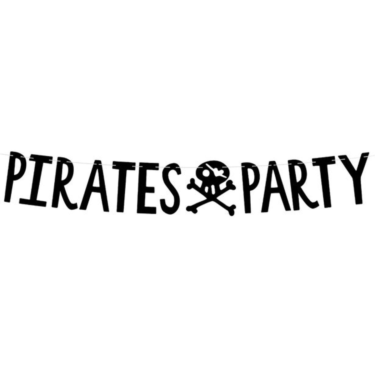 Pirate Happy Birthday Letter Banner - 1m