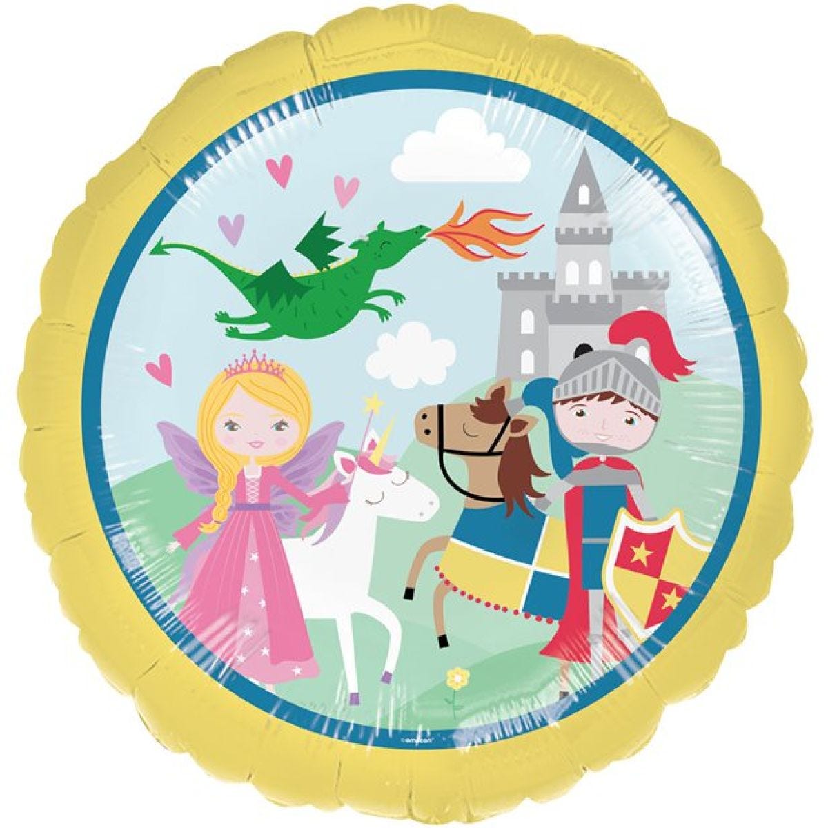Princess & Knight 18" Foil Balloon