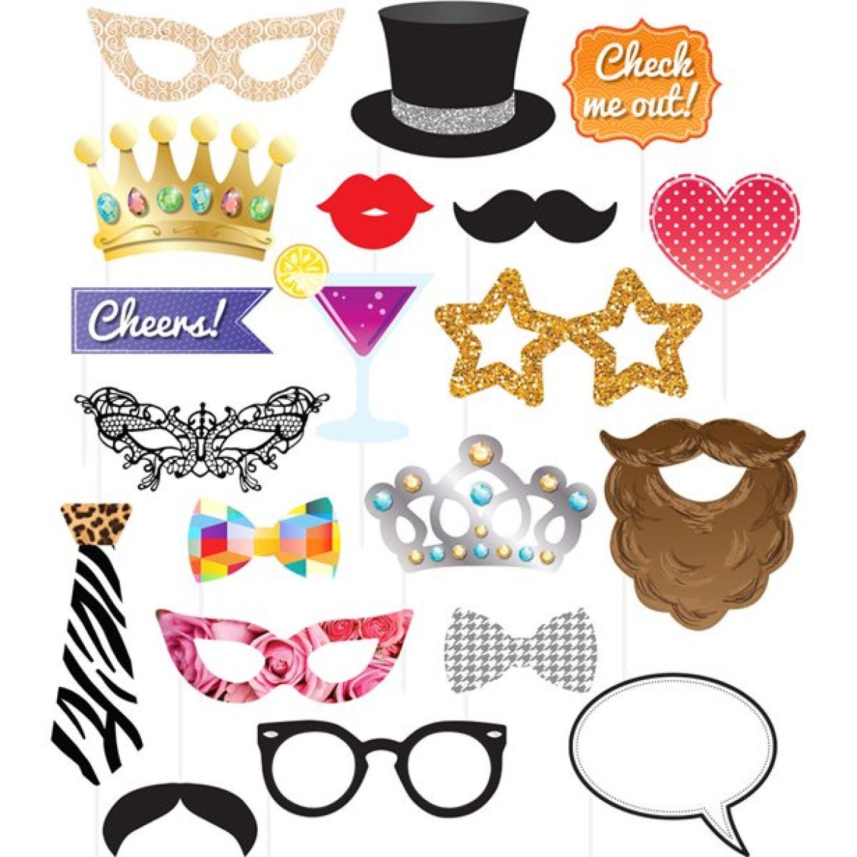 Party Photo Prop Kit (20pk)