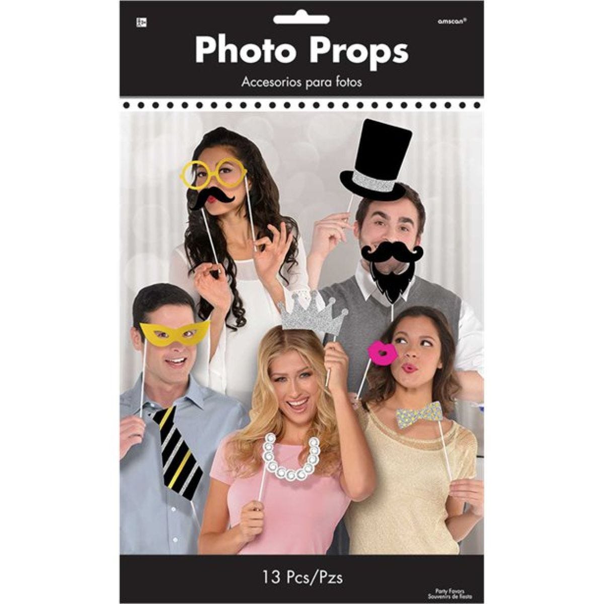 Fancy Party Photo Booth Props (13pk)